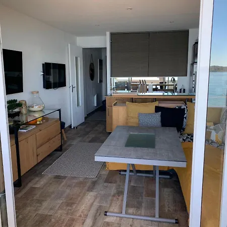 T3 Les Pieds Dans L'eau, Plage Du Cros, Vue Mer Appartement