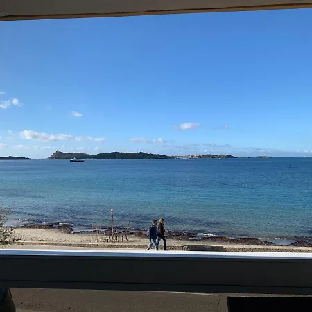 T3 Les Pieds Dans L'eau, Plage Du Cros, Vue Mer * Six-Fours-les-Plages